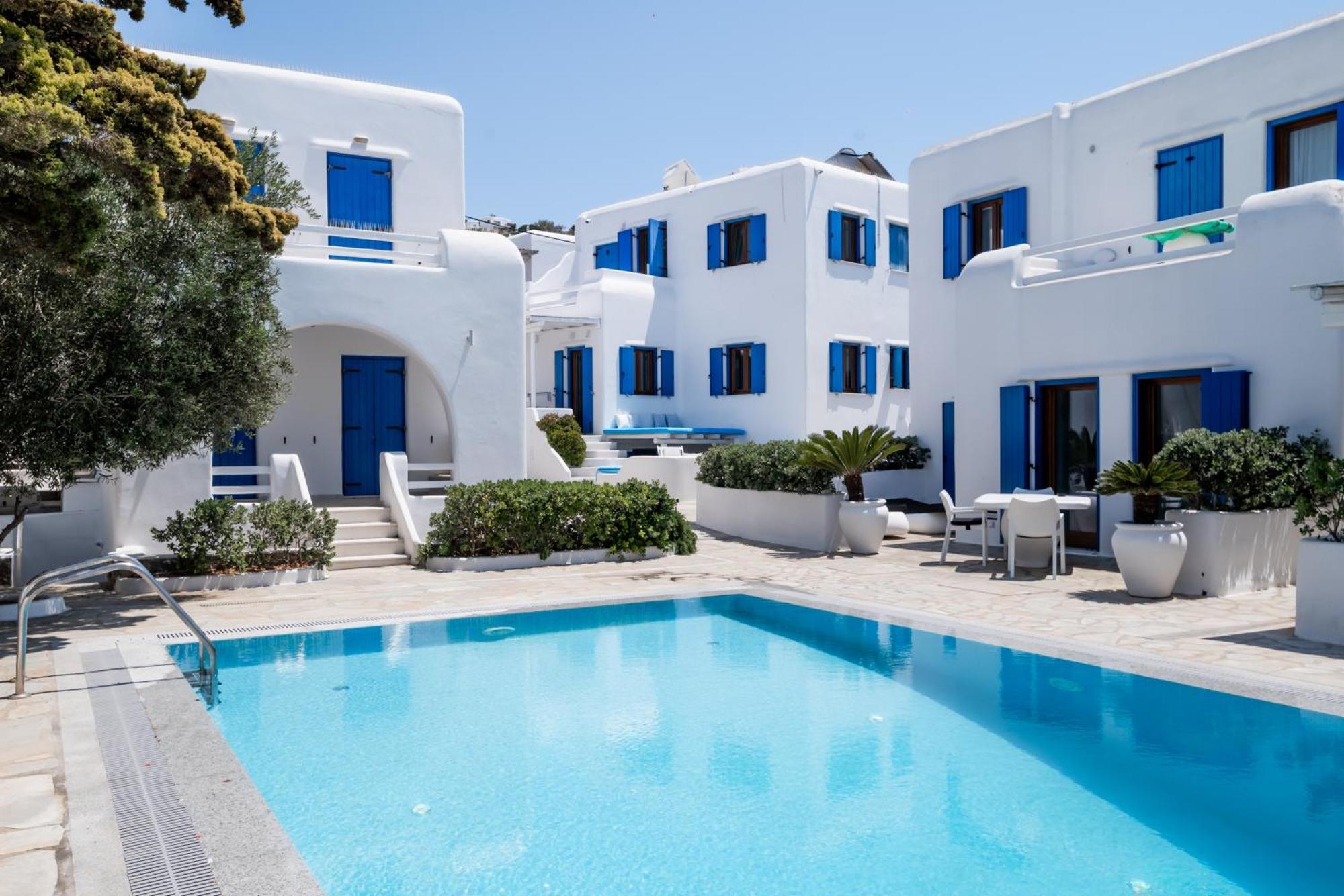 Olive Tree Mykonos Town Semi-Basement Apartment Exterior photo
